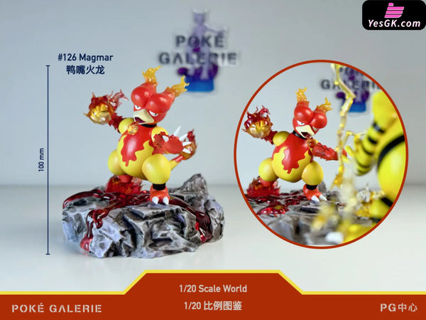 Pokémon Electabuzz vs. Charmander GK Statue - Wonder Studio PG Studio [Pre-Order] Pokémon