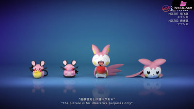 Pokémon Electric Rodent GK Statue - ZaoWu Museum Studio [Pre-Order] Deposit / Dedenne / Pink color Pokémon