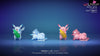 Pokémon Electric Rodent GK Statue - ZaoWu Museum Studio [Pre-Order] Deposit / Pikachu / Pink color Pokémon