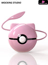 Pokémon Electroplated Metallic Poké Ball Series Espeon & Leafeon & Mew & Glaceon Ball GK Statue - Zhu Yi Wan Jia Studio