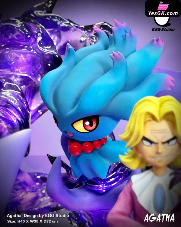 Pokémon Elite Four Agatha (Can Light Up) Resin Statue - Egg Studio [Pre-Order]