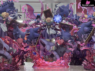 Pokemon Elite Four Agatha GK Statue - Er Zhou Mu Studio [In-Stock] - Full Payment - Pokemon