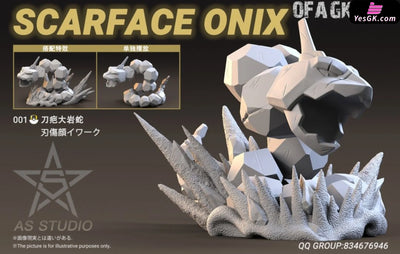 Pokemon Elite Four Bruno exclusive Scarred Onix Onix GK Statue - Asterism Studio [In-Stock] Full Payment / Character