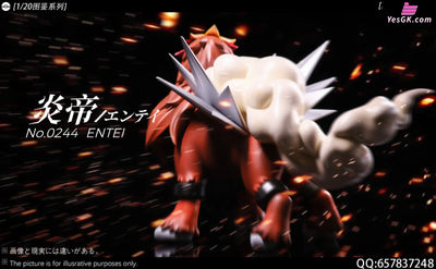 Pokémon Entei 1/20 GK Statue - Wang Wang Studio [In-Stock] Pokémon