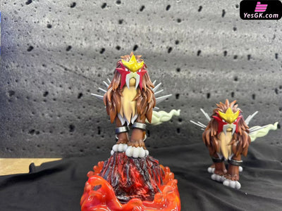Pokémon Entei GK Statue - Duan Zao Jiang Studio [Pre-Order] Deposit / Glitter Color / A Lava Base Entei Pokémon