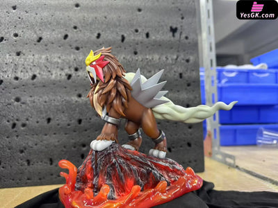 Pokémon Entei GK Statue - Duan Zao Jiang Studio [Pre-Order] Deposit / Primary Color / A Lava Base Entei Pokémon