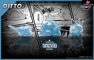 Pokemon Ever-changing Ditto GK Statue - RED ART Studio [Pre-Order Closed] Full Payment / Different Color Pokémon