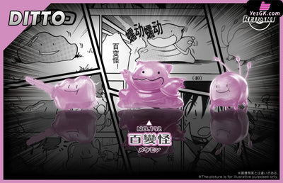 Pokemon Ever-changing Ditto GK Statue - RED ART Studio [Pre-Order Closed] Full Payment / Pink Color Pokémon