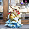 Pokémon Every Year You Have Fish Series Meowth & Pikachu Resin Statue - Dy Studio [Pre-Order]