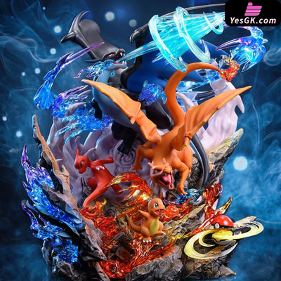Pokémon Evolution #1 Charizard Resin Statue - Wb Studio [Pre-Order] Deposit / Group