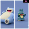 Pokémon Evolution Line of Snorlax GK Statue - WY Studio [Pre-Order] Deposit / A / Snow color Pokémon