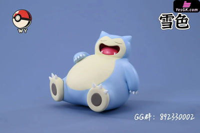 Pokémon Evolution Line of Snorlax GK Statue - WY Studio [Pre-Order] Deposit / B / Snow color Pokémon