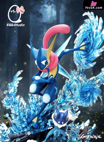 Pokemon - Evolution Of Greninja Resin Statue Egg Studio [In Stock]