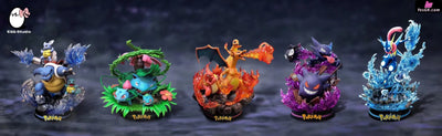 Pokemon - Evolution Of Greninja Resin Statue Egg Studio [In Stock]