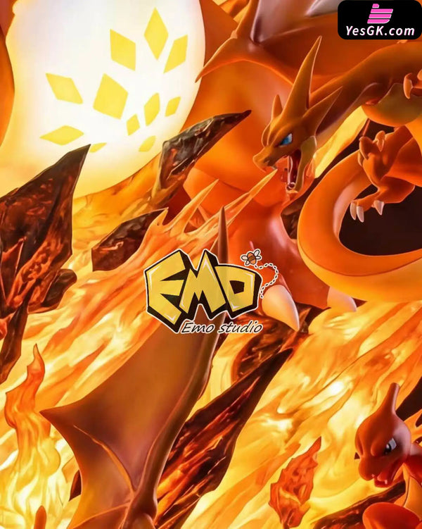 Pokemon Evolution Series 003 Charizard Statue - EMO Studio - Pokemon