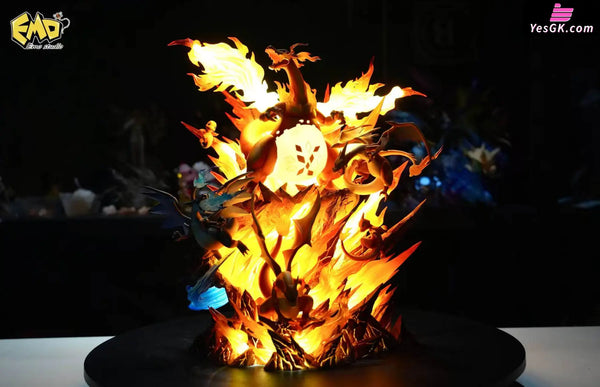 Pokemon Evolution Series 003 Charizard Statue - EMO Studio - Pokemon