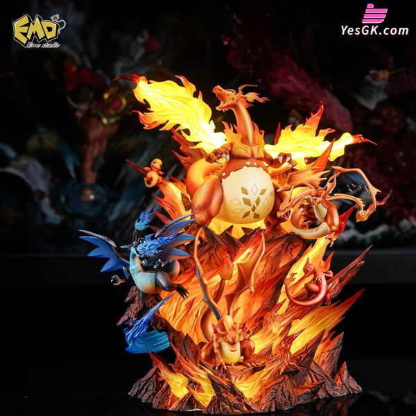 Pokemon Evolution Series 003 Charizard Statue - EMO Studio - Pokemon