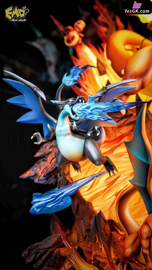 Pokemon Evolution Series 003 Charizard Statue - EMO Studio - Pokemon