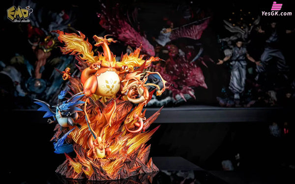 Pokemon Evolution Series 003 Charizard Statue - EMO Studio - Pokemon