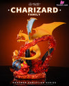 Pok¨¦Mon Evolution Series #2 Charizard Family Resin Statue - Wonderland Studio [Pre-Order]