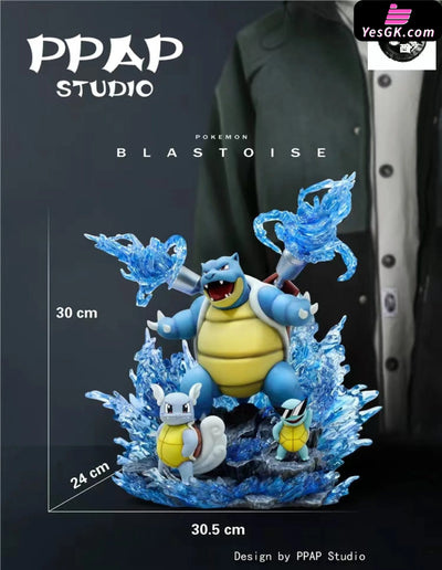 Pokémon Family Series Blastoise Statue - Ppap Studio [In Stock]