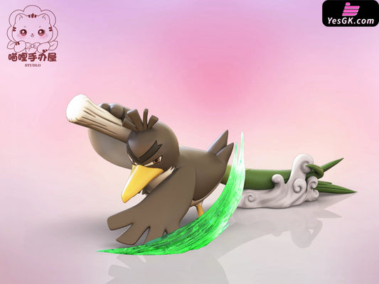 Pokémon Farfetch’d Sirfetch’d Evolution Group Statue - Miao Li Studio [Pre-Order] Deposit /