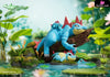 Pokémon Feraligatr Evolution Series Statue - Sk Studio [Pre-Order]