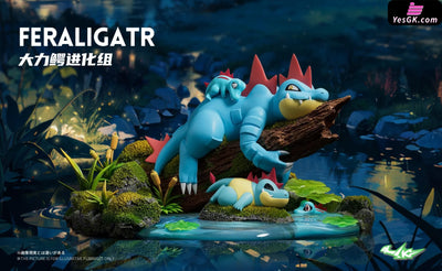 Pokémon Feraligatr Evolution Set Statue - Sk Studio [Pre-Order]