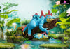 Pokémon Feraligatr Evolution Set Statue - Sk Studio [Pre-Order]