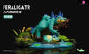 Pokémon Feraligatr Evolution Set Statue - Sk Studio [Pre-Order] Deposit / Glitter Color