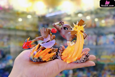 Pokémon Fighting Duo Hitmonlee & Hitmonchan 1/20 GK Statue - Boom Studio [In-Stock] Full Payment / Original Color