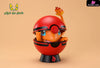 Pokémon Fire And Grass Type Pokeball Resin Statue - Night Cat Studio [Pre-Order]