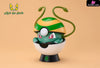 Pokémon Fire And Grass Type Pokeball Resin Statue - Night Cat Studio [Pre-Order]