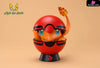 Pokémon Fire And Grass Type Pokeball Resin Statue - Night Cat Studio [Pre-Order]