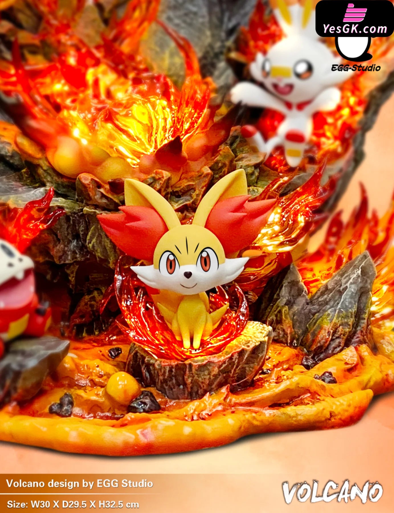 Pokémon Fire Family Barrel Valley Charizard Resin Statue - Egg Studio [Pre-Order]