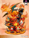 Pokémon Fire Family Barrel Valley Charizard Resin Statue - Egg Studio [Pre-Order]