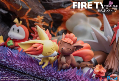 Pokemon Fire Resin Statue - Pc House Studio [Pre - Order] Pokémon