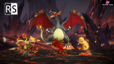 Pokémon First Batch Charmander Evolution Group 1/20 GK Statue - Rs Studio [In-Stock] Pokémon