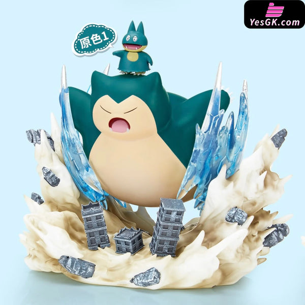 Pokemon First Generation Illustration Snorlax Evolution Group 1/20 GK Statue - XO Studio [In-Stock] - Pokemon