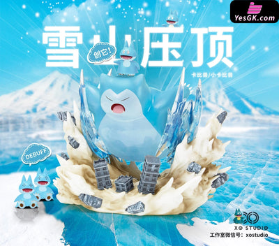Pokemon First Generation Illustration Snorlax Evolution Group 1/20 GK Statue - XO Studio [In-Stock] - Pokemon