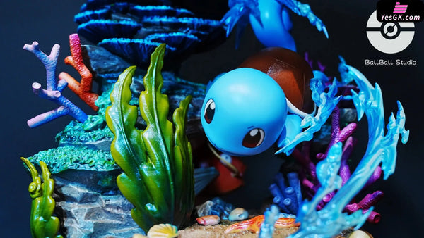 Pokémon First Generation Starters Squirtle GK Statue - Ball Ball Studio [Pre-Order] Pokémon
