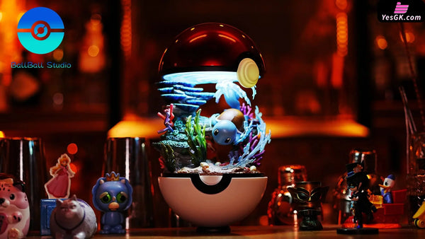 Pokémon First Generation Starters Squirtle GK Statue - Ball Ball Studio [Pre-Order] Pokémon