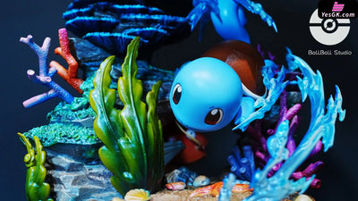 Pokémon First Generation Starters Squirtle GK Statue - Ball Ball Studio [Pre-Order] Pokémon