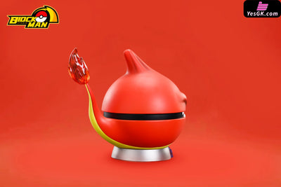 Pokémon First Generation Three Poké Balls #6 Charmeleon Resin Statue - Block Man Studio [Pre-Order]