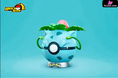Pokémon First Generation Yusanjia Poké Ball #4 Ivysaur Resin Statue - Block Man Studio [Pre-Order]