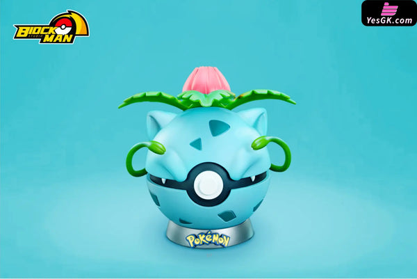 Pokémon First Generation Yusanjia Poké Ball #4 Ivysaur Resin Statue - Block Man Studio [Pre-Order]