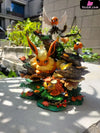Pokemon Flareon Cyndaquil Tandemaus Fletchling Natural Scene Resin Statue - Moon shadow Studio [In-Stock] - Full