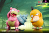 Pokémon Fools Eye Slowbro & Psyduck Resin Statue - Odd Studio [Pre-Order]