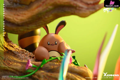 Pokémon Forest Chapter Sleeping Xerneas GK Statue - Drawmon Studio [Pre-Order] Pokémon