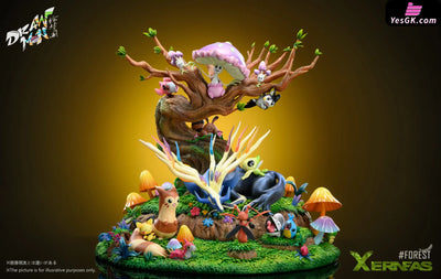 Pokémon Forest Chapter Sleeping Xerneas GK Statue - Drawmon Studio [Pre-Order] Pokémon